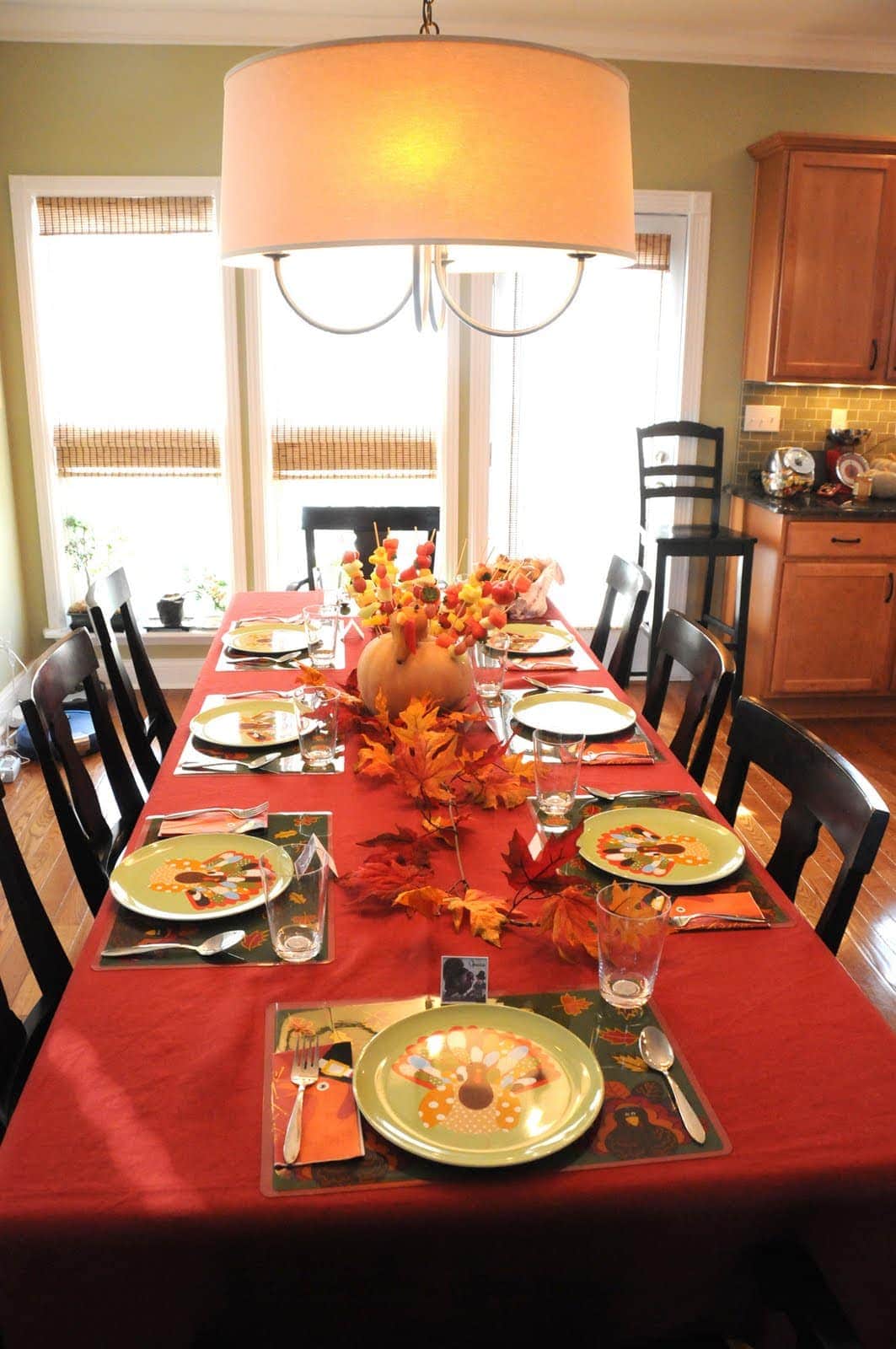 Thanksgiving Decor - The Polkadot Chair