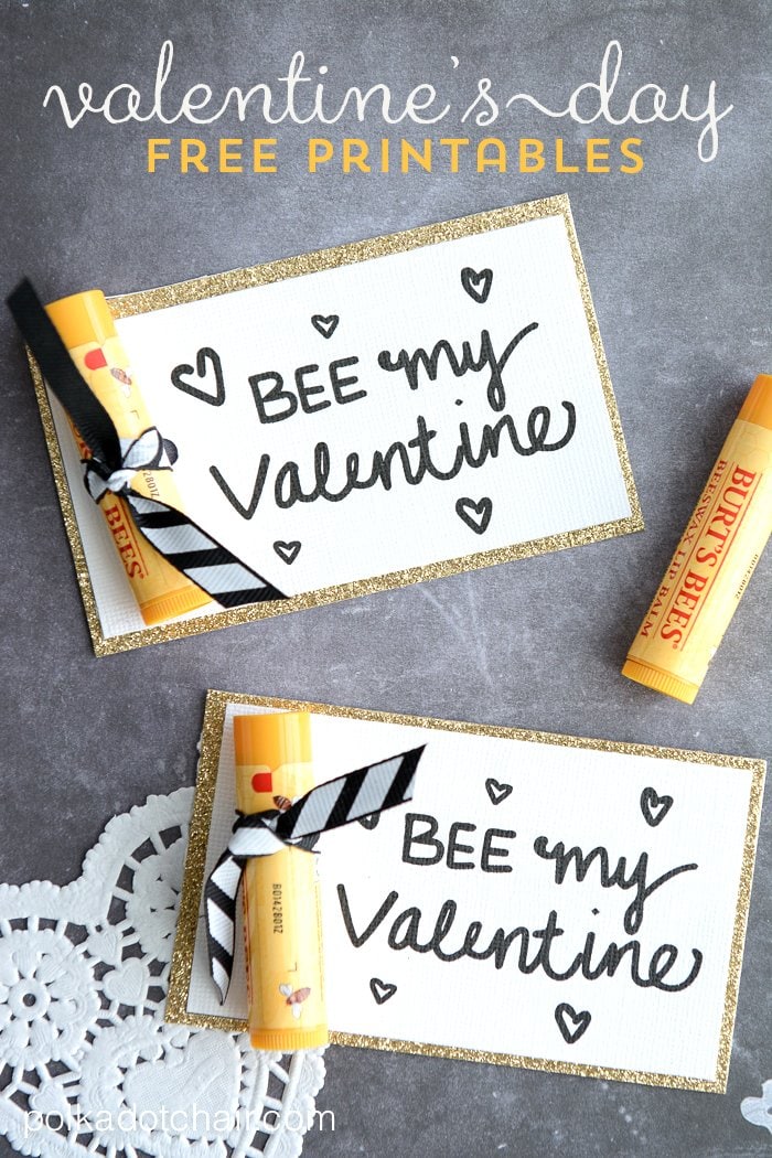 Bee My Valentine Free Printable Free Templates Printable