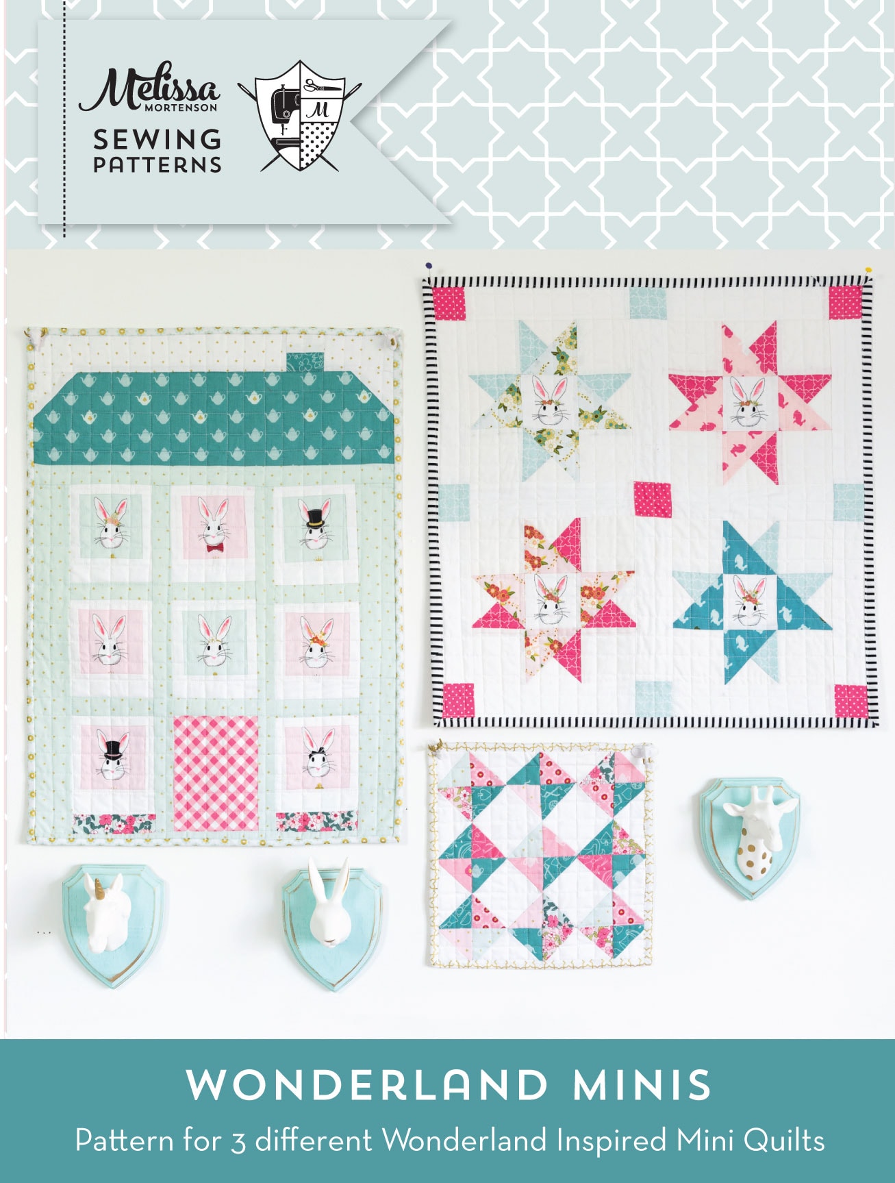 Wonderland Mini Quilt Pattern Bundle The Polka Dot Chair