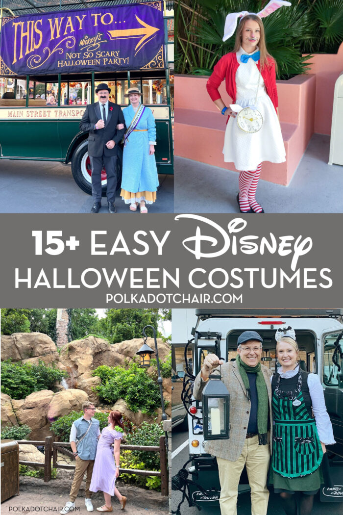 16 Simple DIY Disney Halloween Costumes The Polka Dot Chair