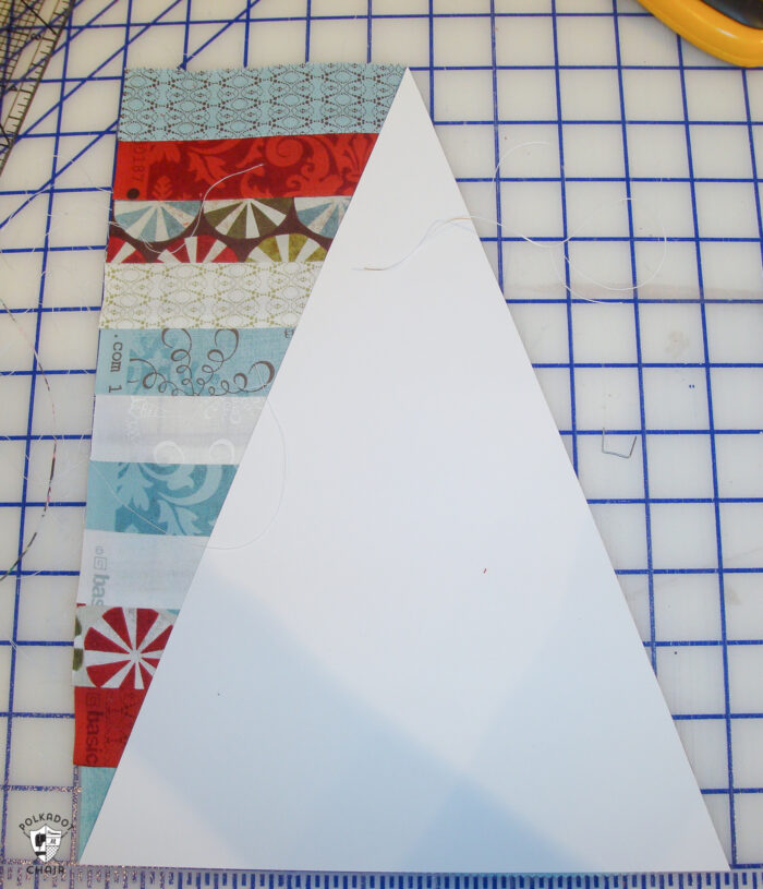 How to Make a Mini Christmas Tree Skirt | Polka Dot Chair