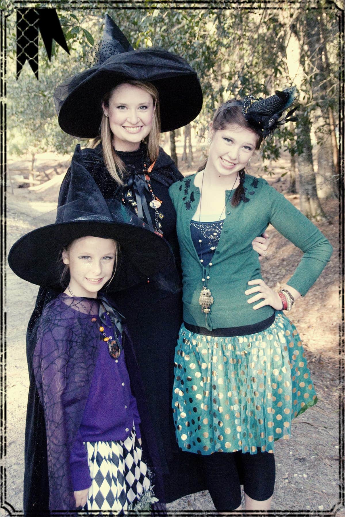 Women's Pink & Black Witch Costume | Halloween Express