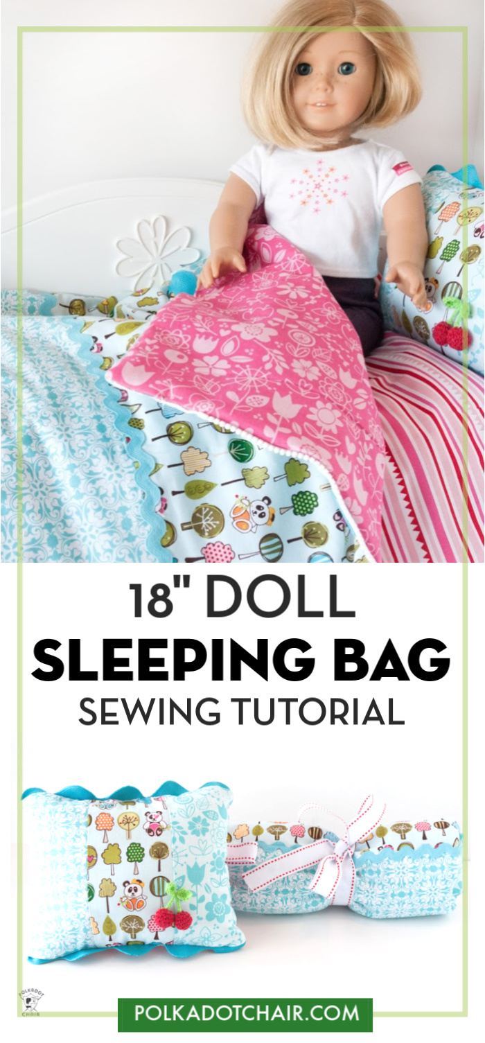 doll sleeping bag