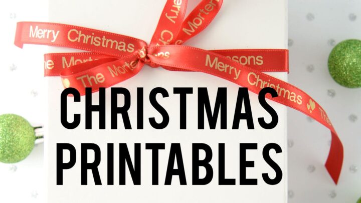 Free Christmas Printables; Neighbor Gift Tags & More! 