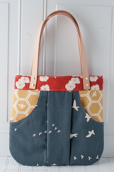 How to Add Leather Straps to a Tote Bag Pattern