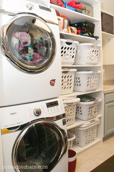 Laundry Room Ideas for storage and organization