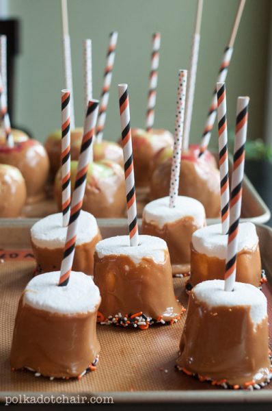 Caramel Dipped Marshmallows