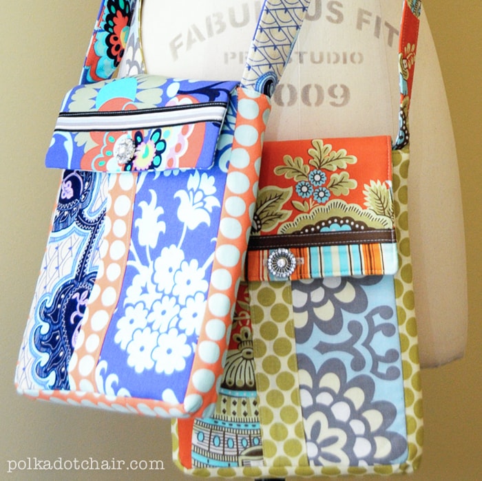 The June Bag, a Cross Body Bag Sewing Pattern