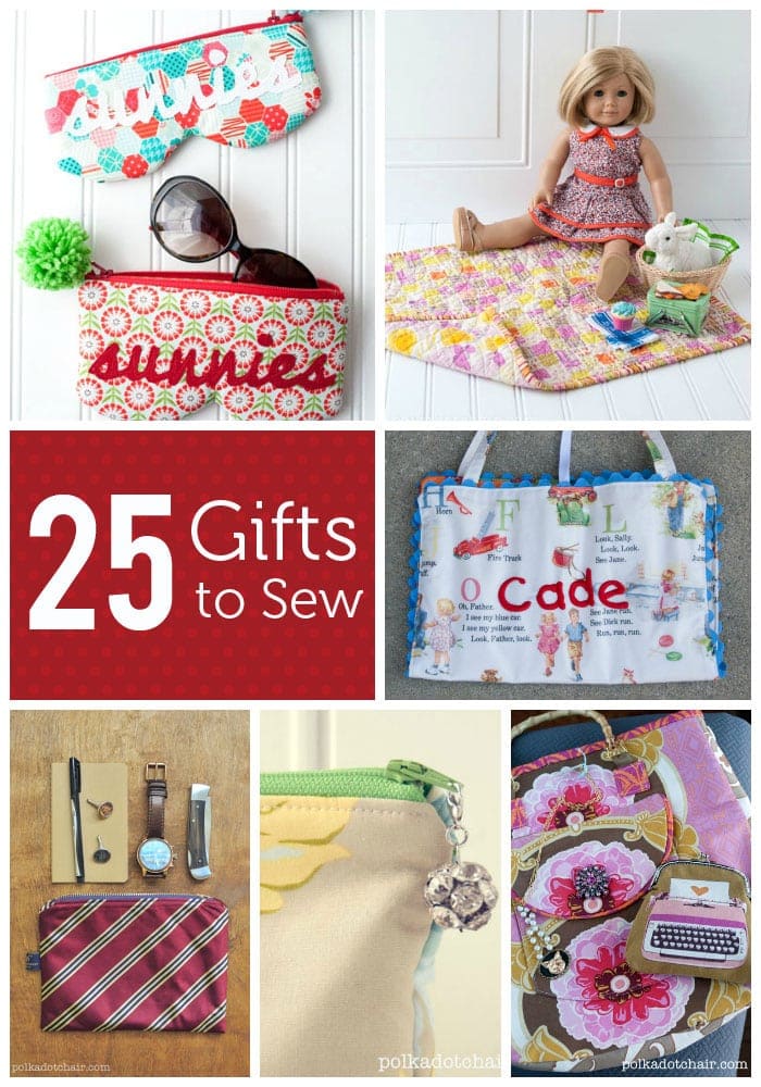 easy and quick sewing gifts