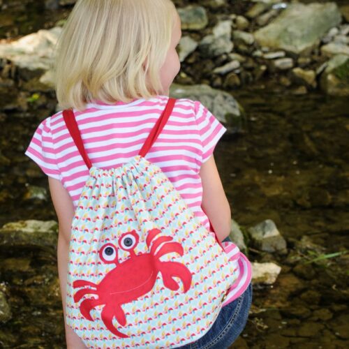 How to Make a Mermaid Backpack - The Polka Dot Chair