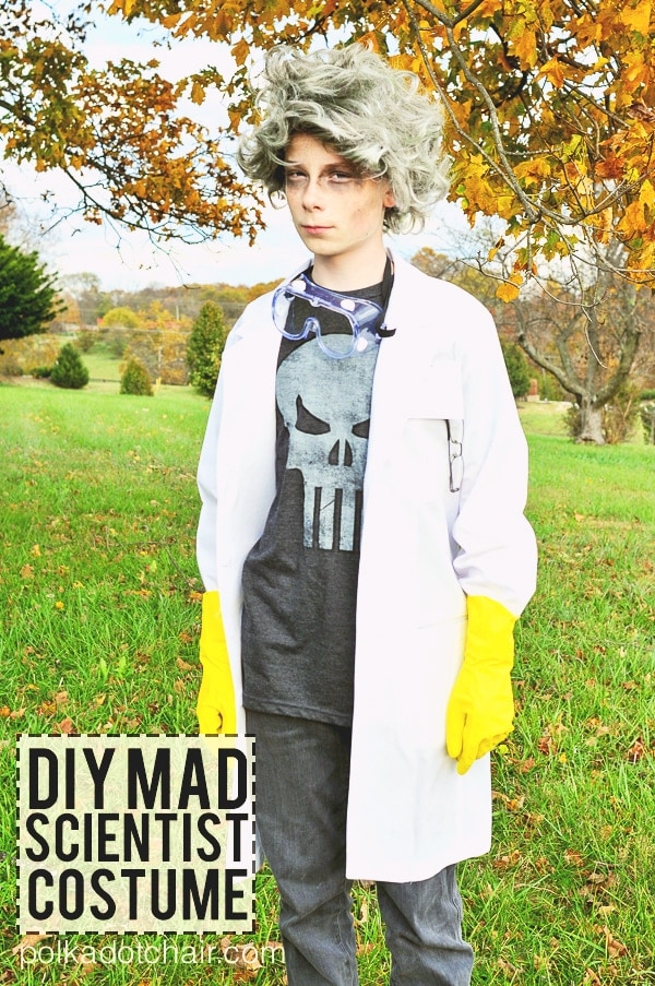Mad Scientist Costume | Unique DIY Costumes | Wissenschaftler kostüm,  Verrückter wissenschaftler kostüm, Diy kostüm kinder
