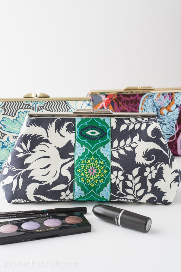 the Chloe Quilted Clutch Pattern - see kate sew