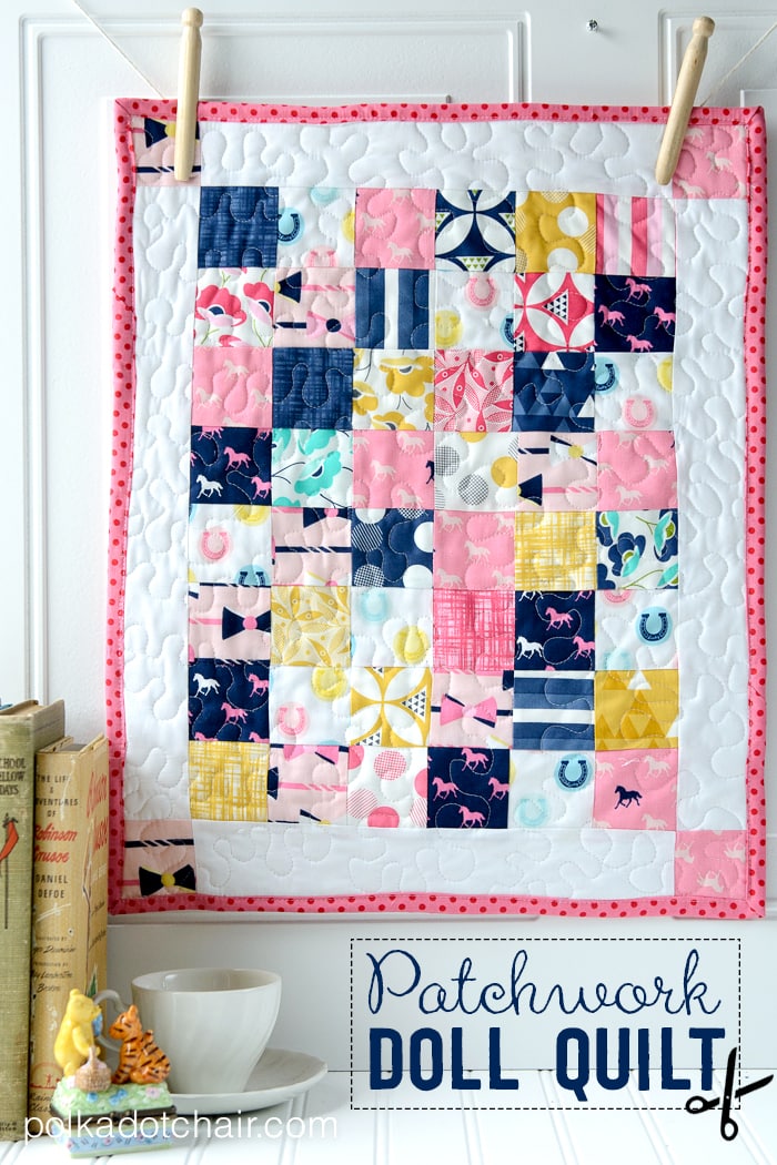 Patchwork Doll Quilt Tutorial Found On Polkadot Chair Blog