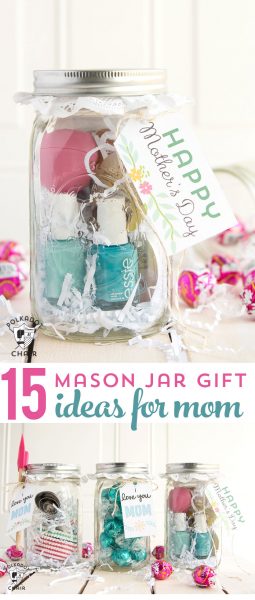 Last Minute Mother's Day Gift Ideas & Cute Mason Jar Gifts