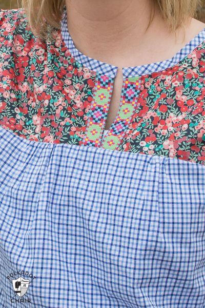 Well Composed Blouse Sewing Pattern | Polka Dot Chair