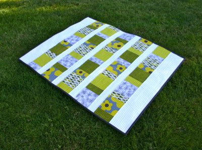 Charm Square Baby Quilt