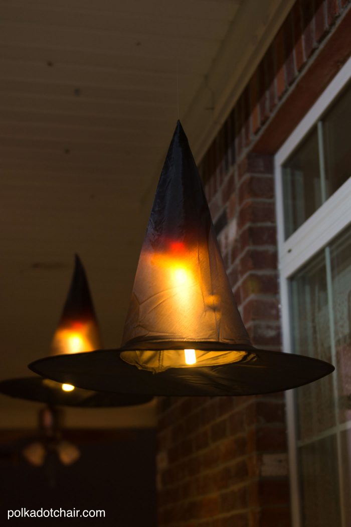 witch hat lanterns