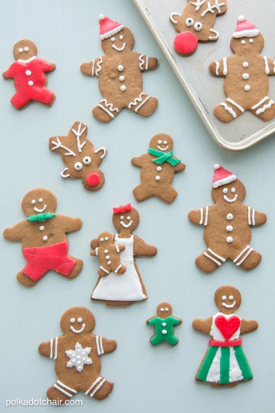 Gingerbread Cookie Decorating Ideas - The Polka Dot Chair