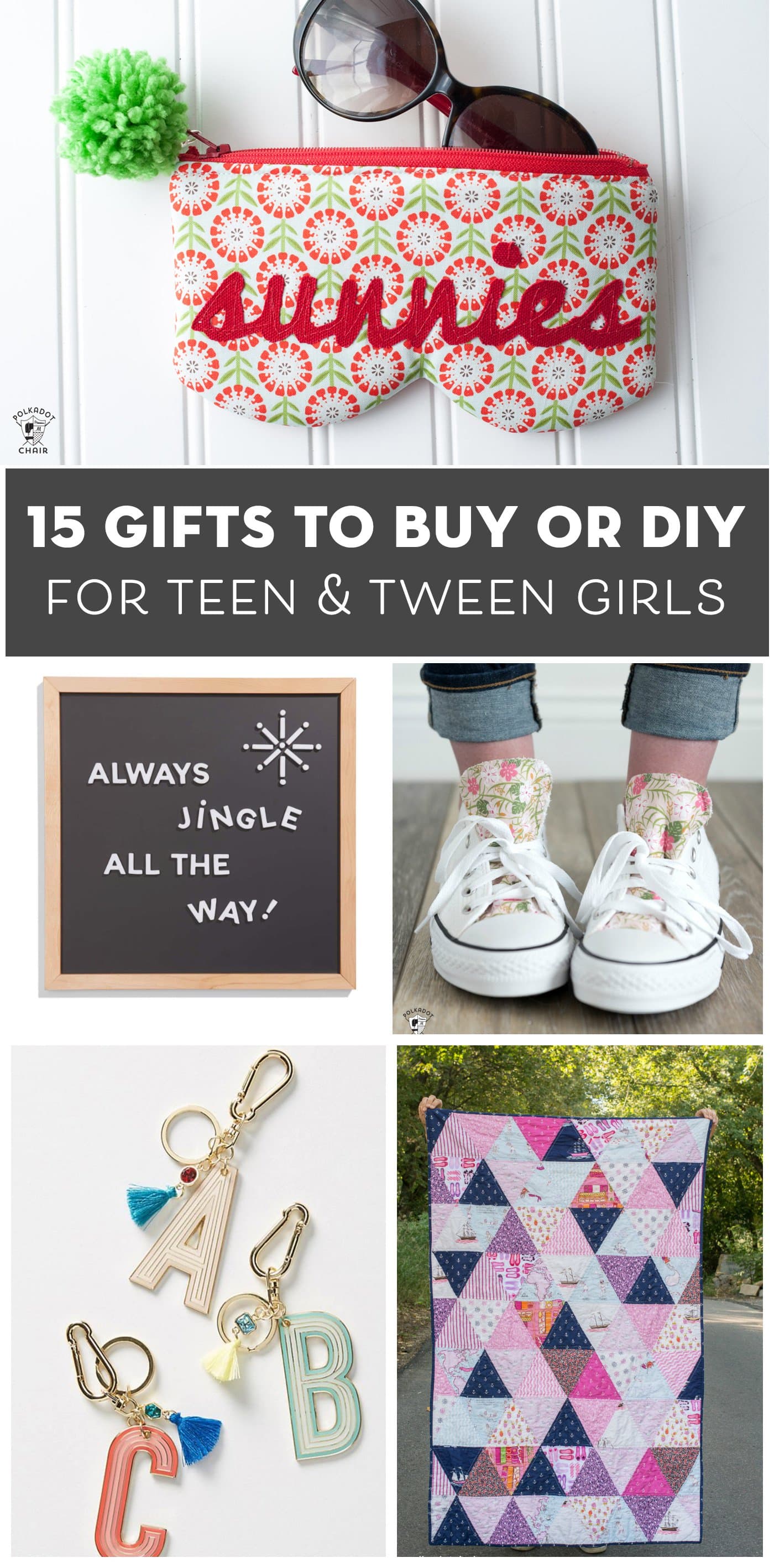 15 Gift Ideas For Teenage Girls That You Can DIY Or Buy Polka Dot Chair