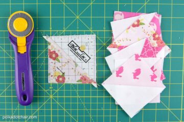 Quilt Block Construction Tips - The Polka Dot Chair