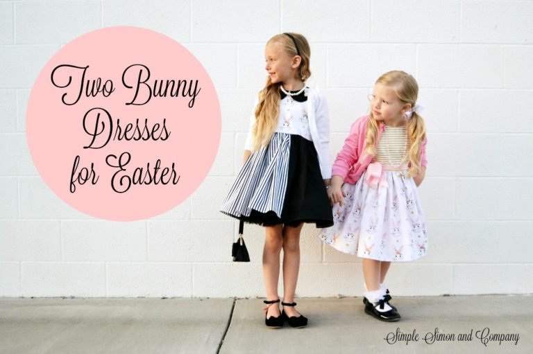 50+ Easter Dress Patterns for Girls Polka Dot Chair