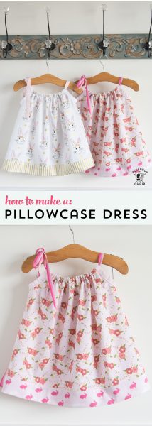 Free Pillowcase Dress Pattern and Size Chart | Polka Dot Chair