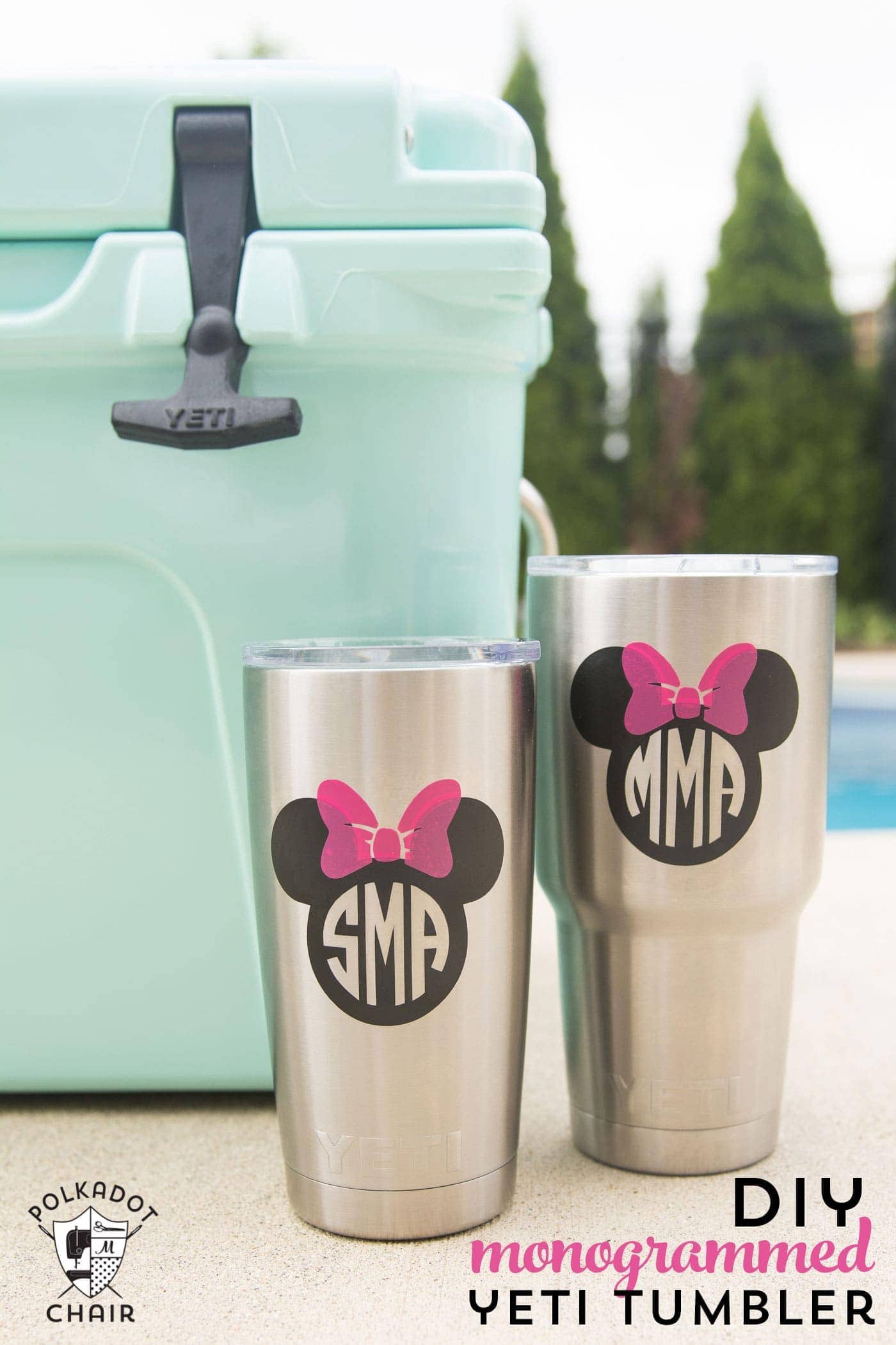 Download How To Personlaize A Yeti Tumbler With A Disney Monogram