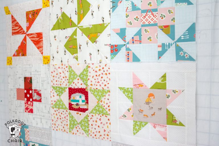 Things to Make with Leftover Quilt Blocks - The Polka Dot Chair