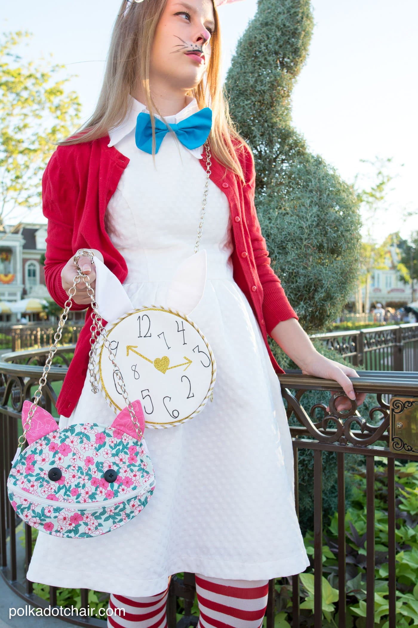 No-Sew Family Alice in Wonderland Costume Ideas | Polka Dot Chair