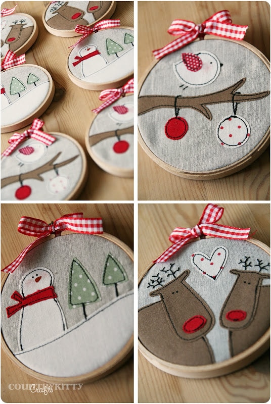 From stockings, to pillows, to ornaments and decorations. More than 25 cute things to sew for Christmas!