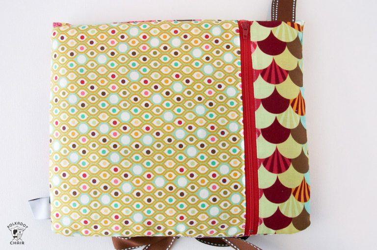 Free Padded iPad Case Sewing Pattern - The Polka Dot Chair