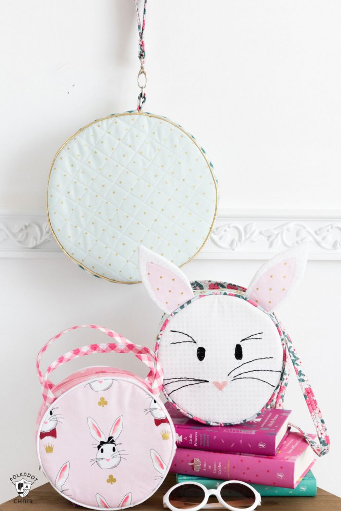 Alice Bag, A Circle Handbag Sewing Pattern  Digital PDF Pattern – Polka  Dot Chair Patterns by Melissa Mortenson
