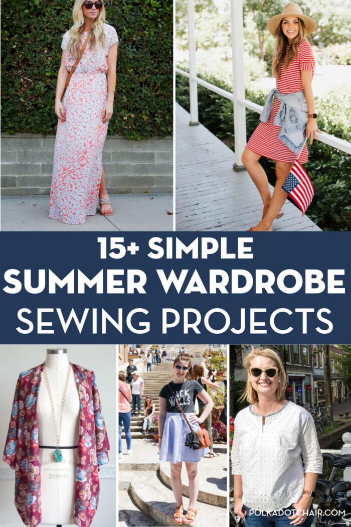 15 Summer Sewing Projects & | Polka Dot