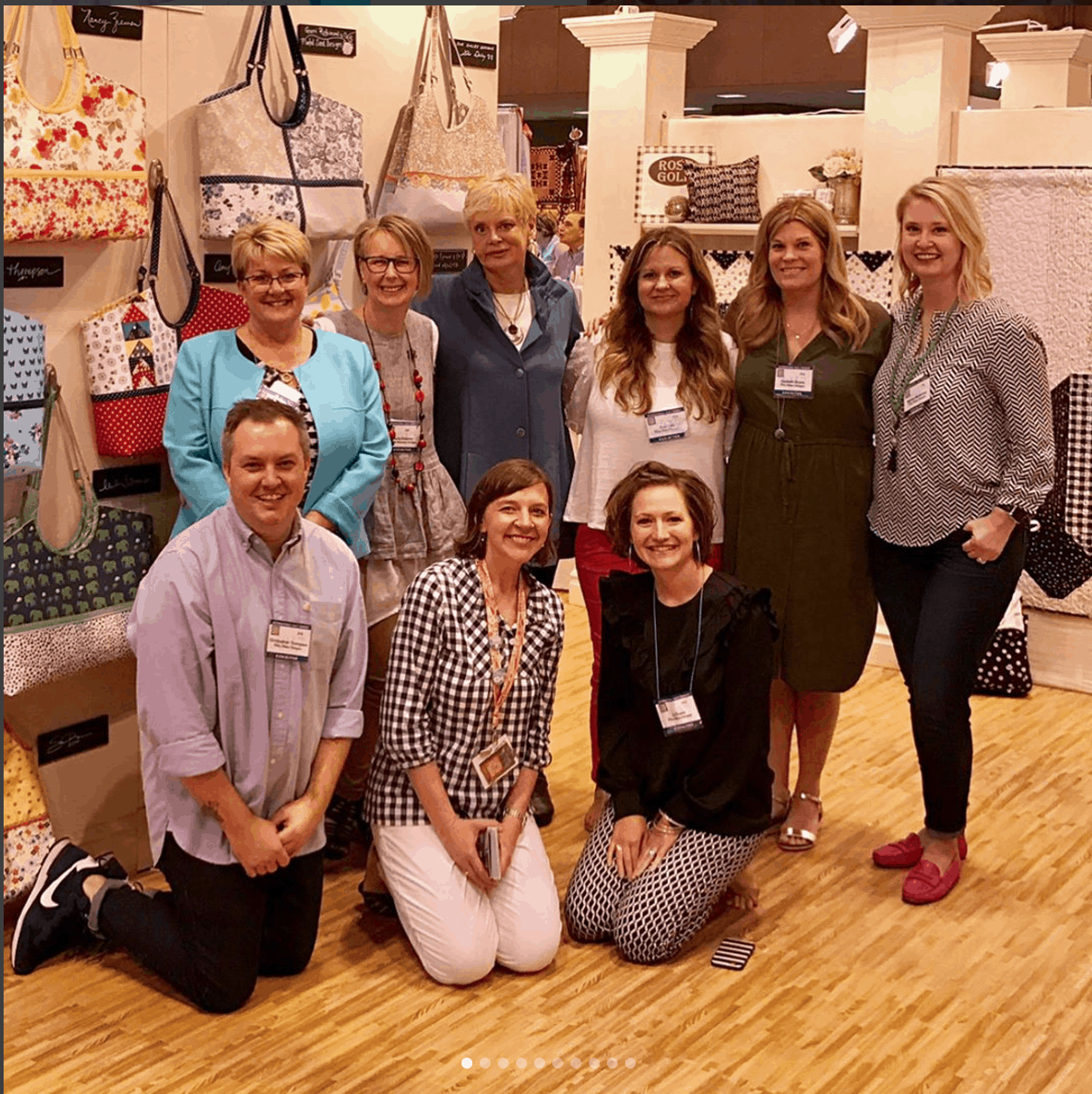 Spring Quilt Market Recap The Polka Dot Chair