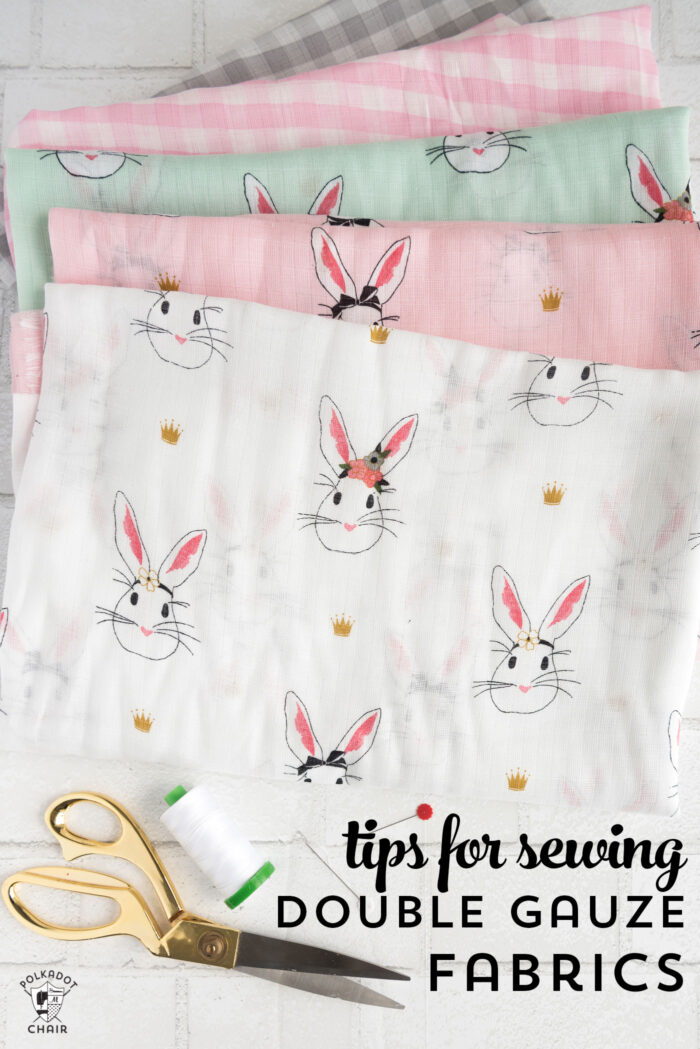 tutorial sewing upholstery Double Gauze with  for Dot Sewing  Polka Fabrics Tips The