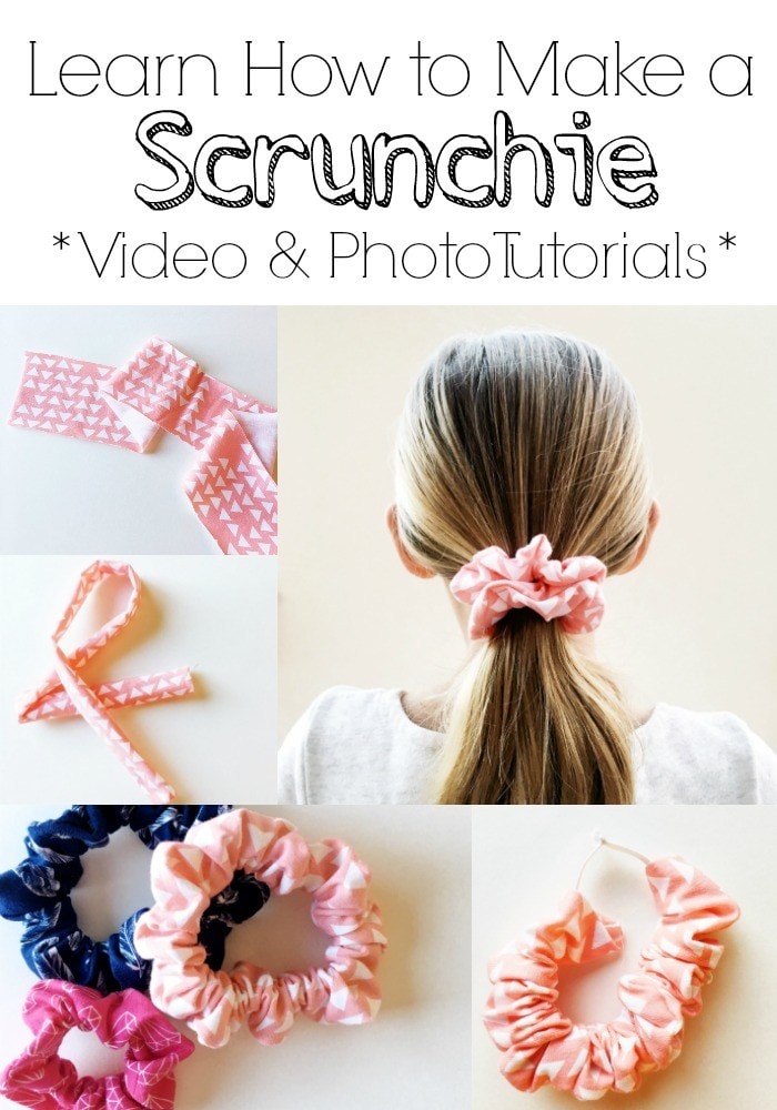 How-to-make-a-scrunchie-collage - The Polka Dot Chair