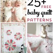 Giant Bear Paw Free Baby Quilt Pattern - The Polka Dot Chair