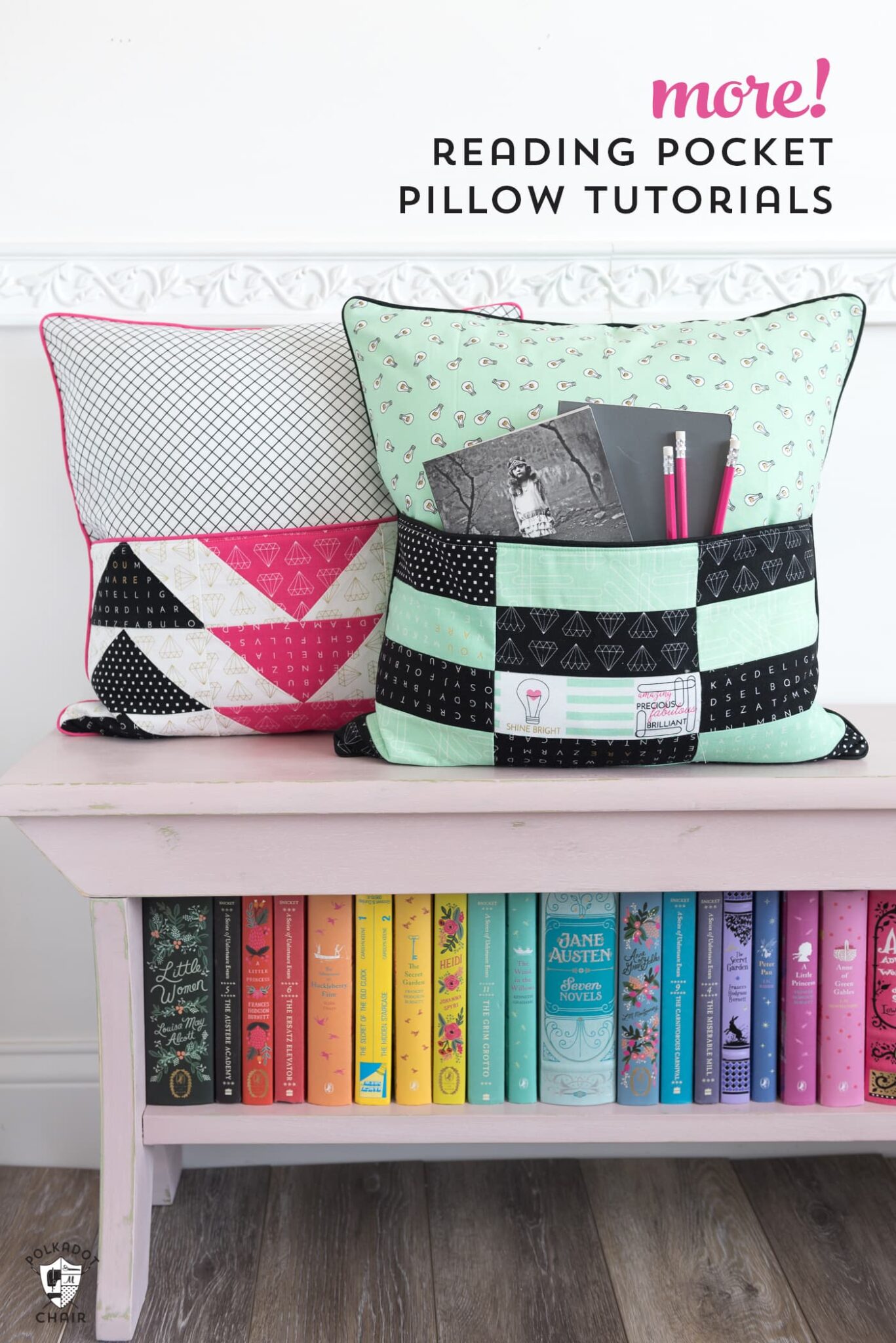 learn-how-to-make-a-book-pillow-with-this-free-pattern-polka-dot-chair