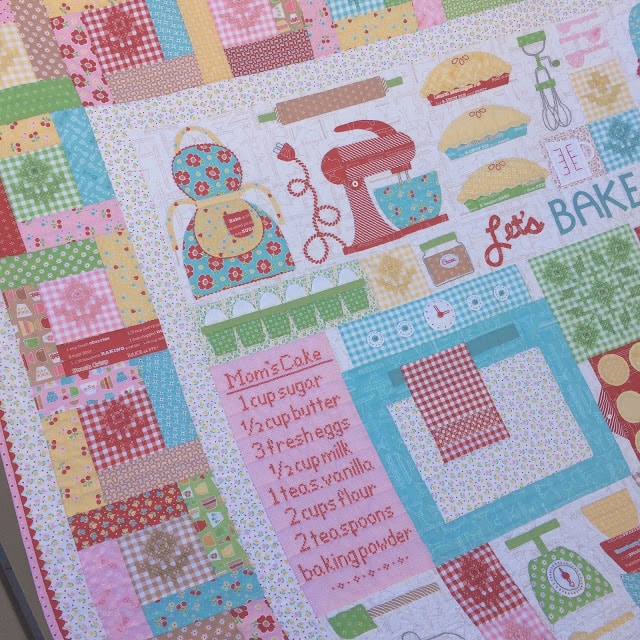 bake along quilt - The Polka Dot Chair