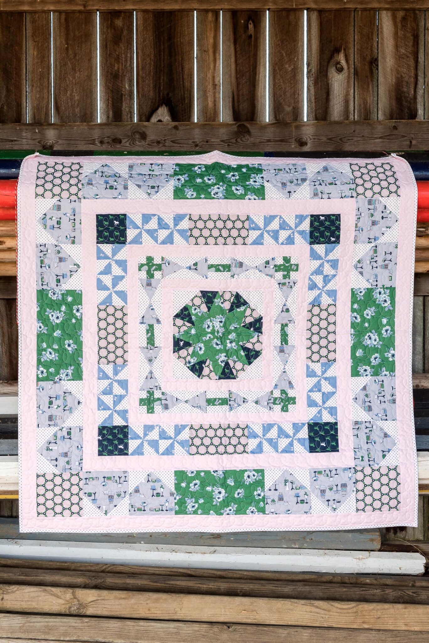 the-fleming-s-nine-modern-baby-quilt-in-greens