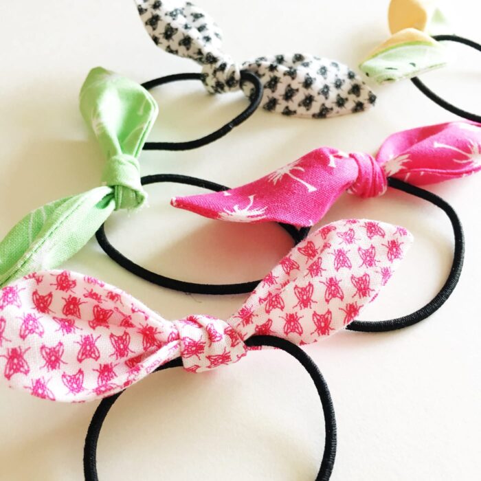Dotted Cube Hair Tie