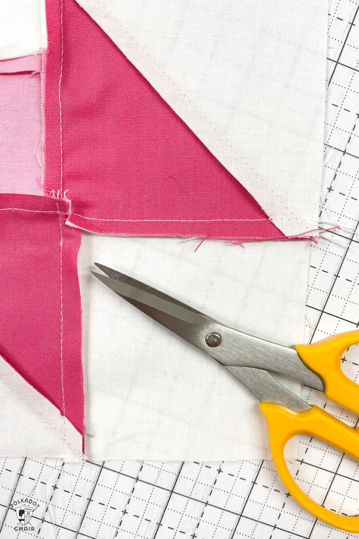 Bubblegum Quilt Block; Block 2 of Quilt Along - The Polka Dot Chair