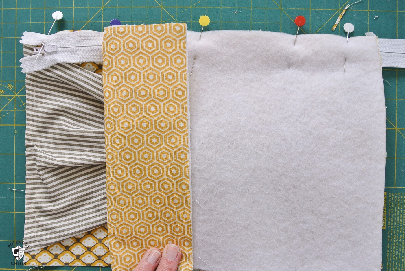 Easy Sew or No-Sew Placemat Clutch – DIY Tutorial – Sewing