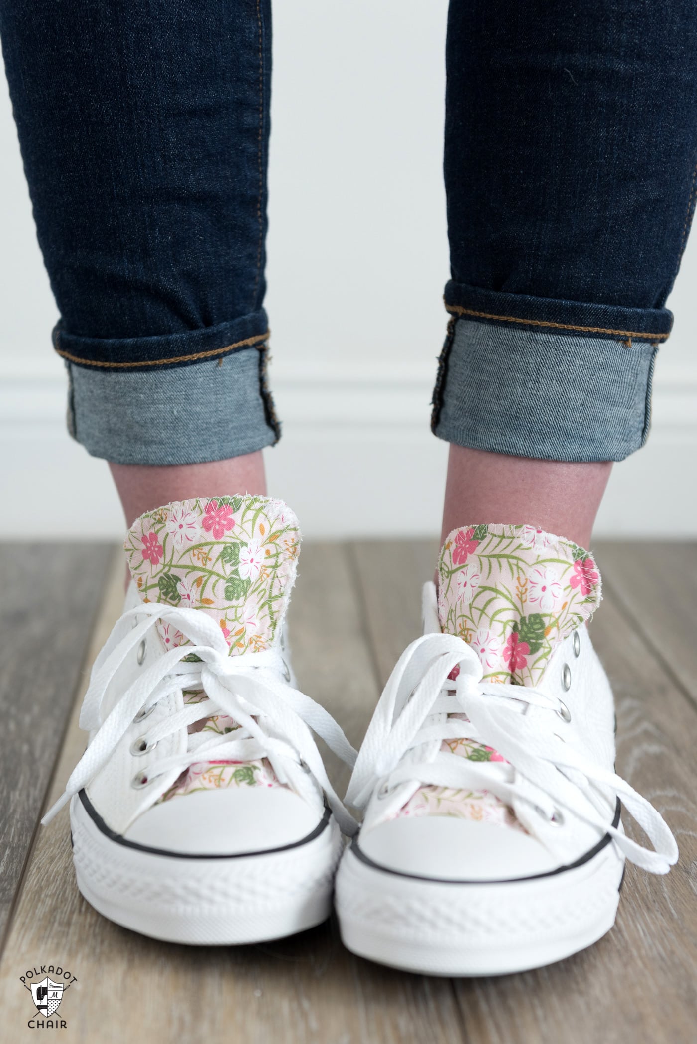 quilted pattern converse