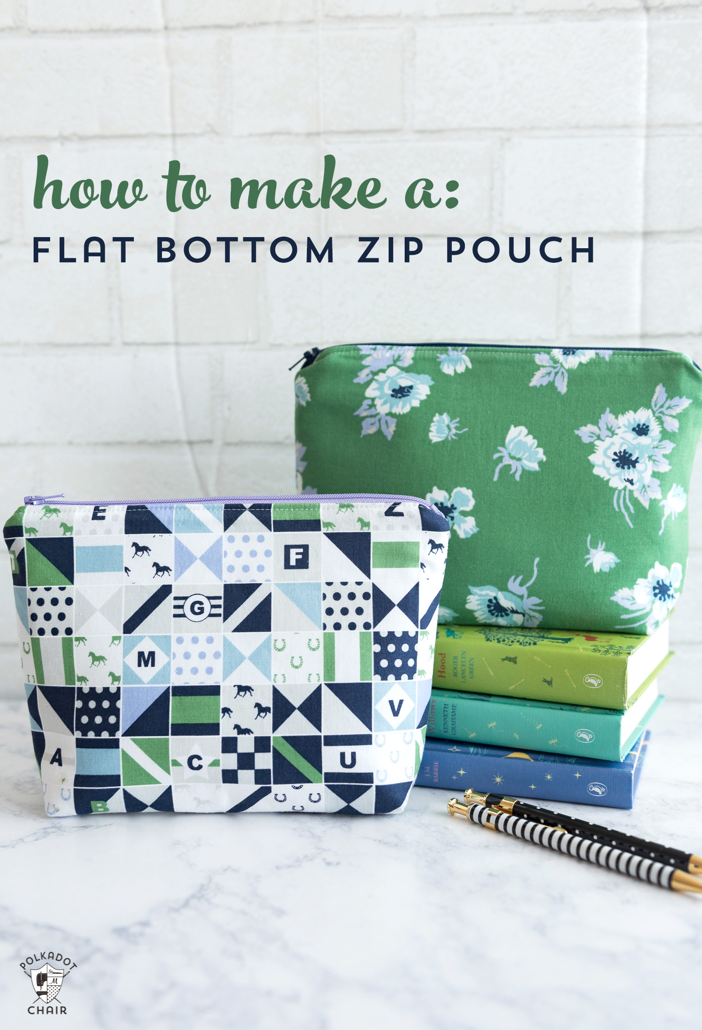 How to make a simple zipper pouch. My foolproof method - I Can Sew