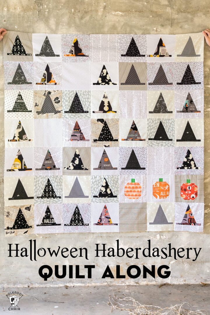 Join The Halloween Haberdashery Quilt Along Polka Dot Chair 2498