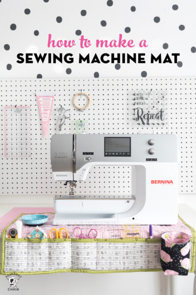 How to Make a Sewing Machine Mat | Polka Dot Chair