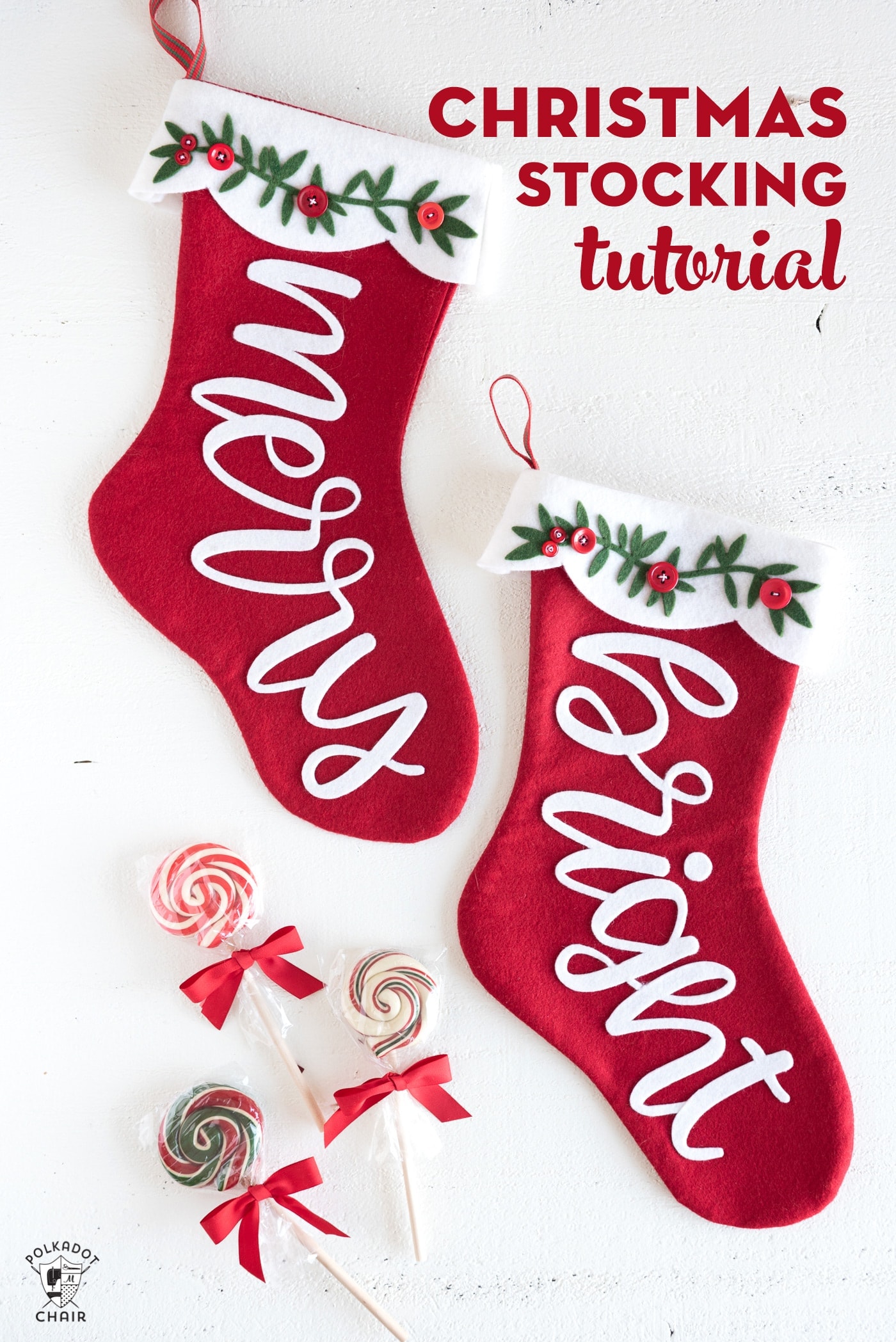 Plastic Canvas Pattern: Christmas Stockings holiday Words 4