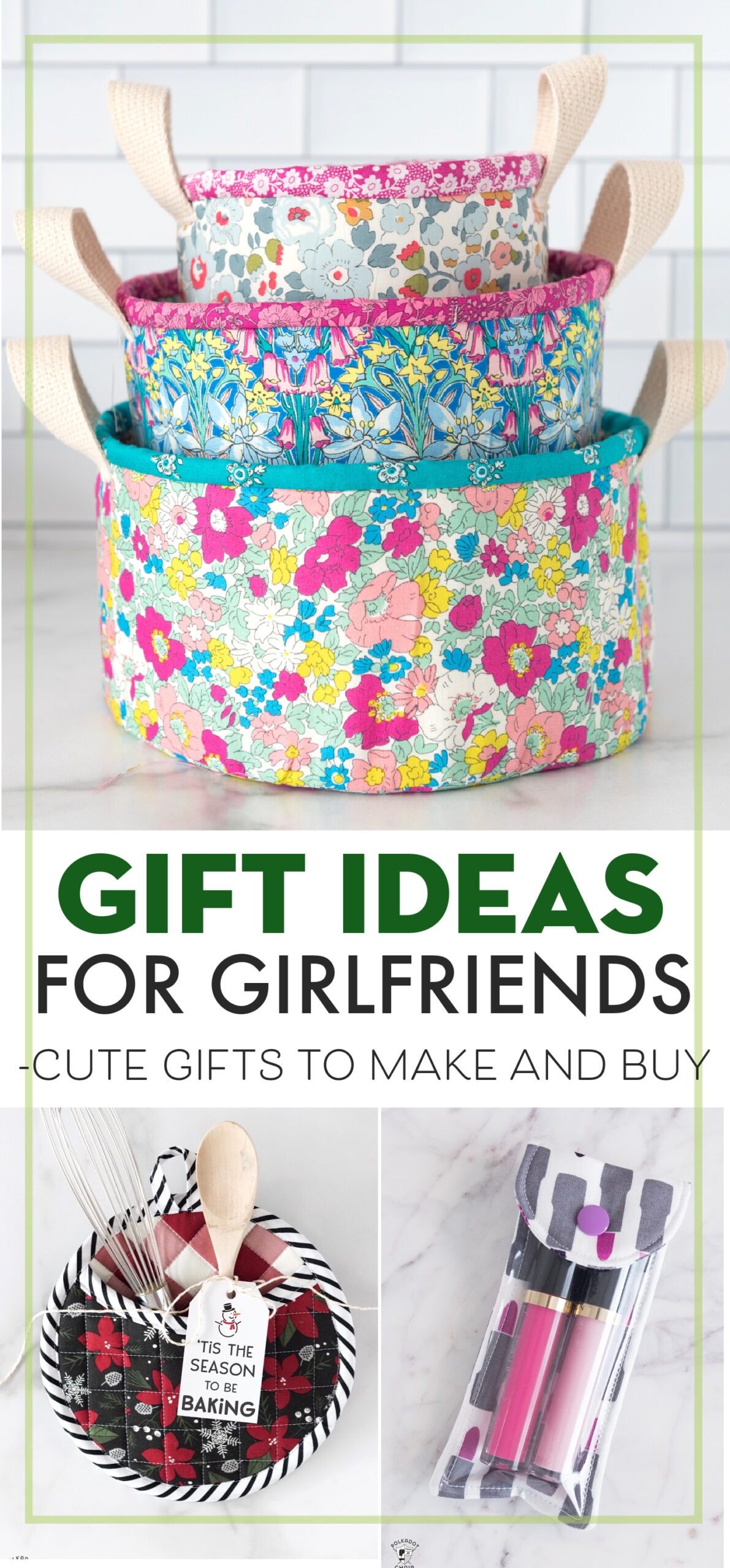 15 Gift Ideas for Girlfriends to DIY or Buy Polka Dot Chair