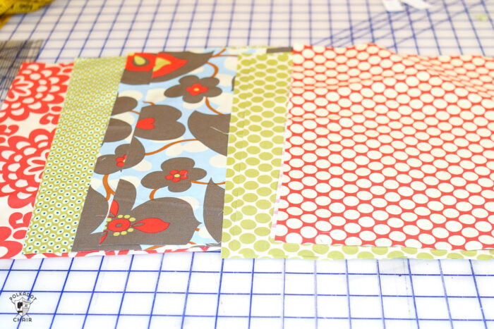 Simple Fat Quarter Quilted Table Runner Tutorial | Polka Dot Chair